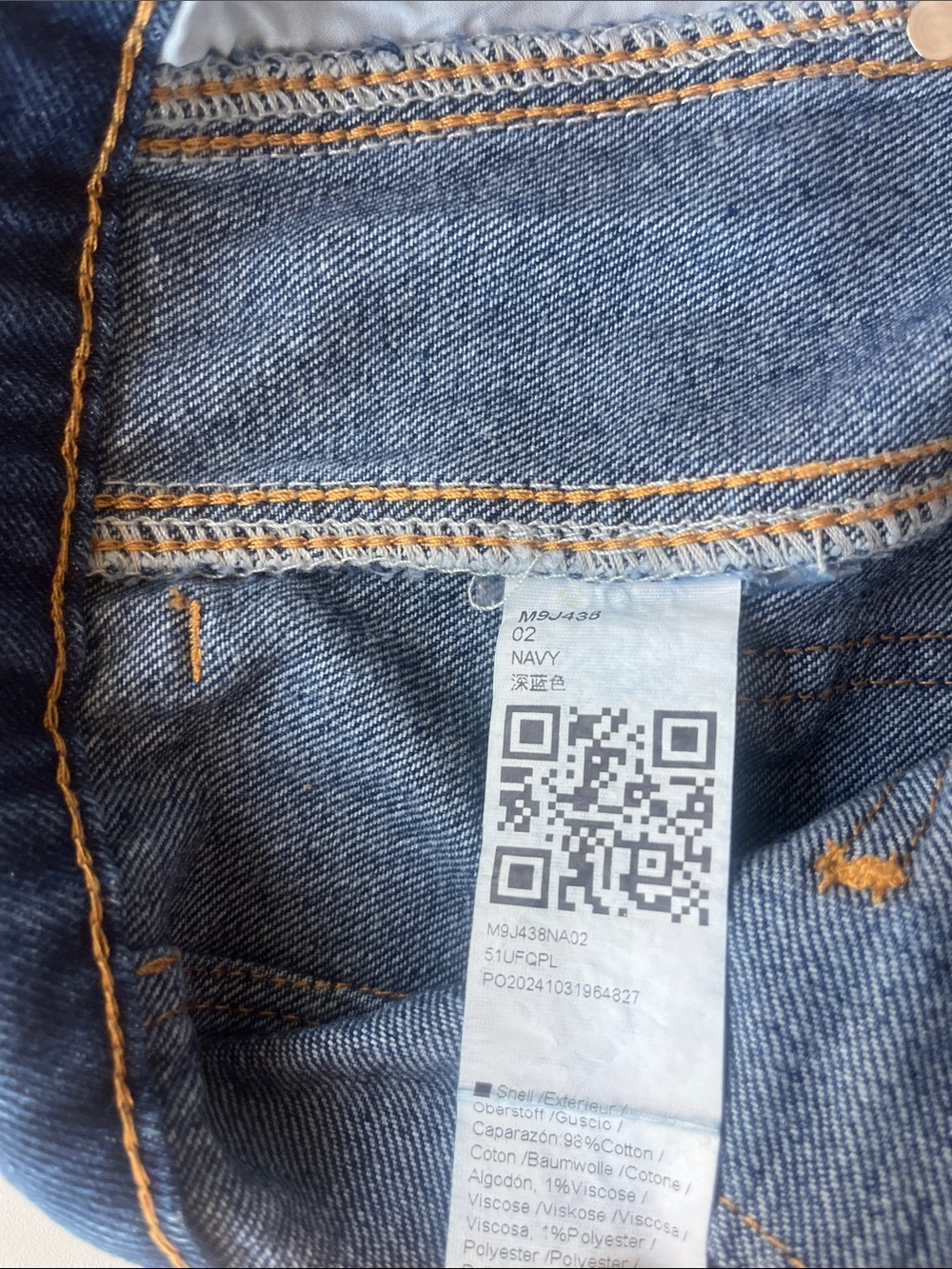 🌟 Women’s High-Waisted Barrel Jeans | Horseshoe/Balloon Fit | Indigo Wash 🌟 - Picture 9 of 9